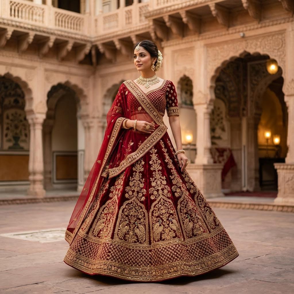 Royal Blue Anarkali Floor Set